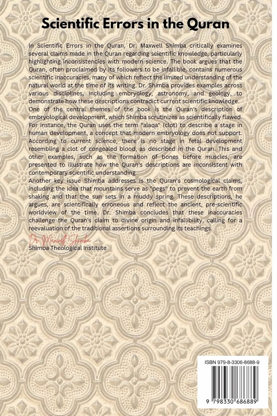 Scientific Errors in the Quran