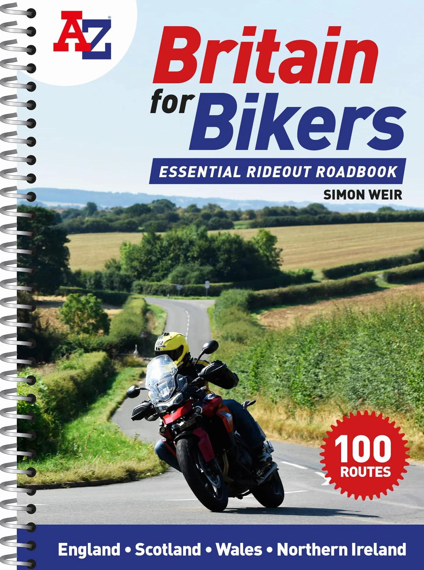 A -Z Britain for Bikers: 100 scenic routes around the UK