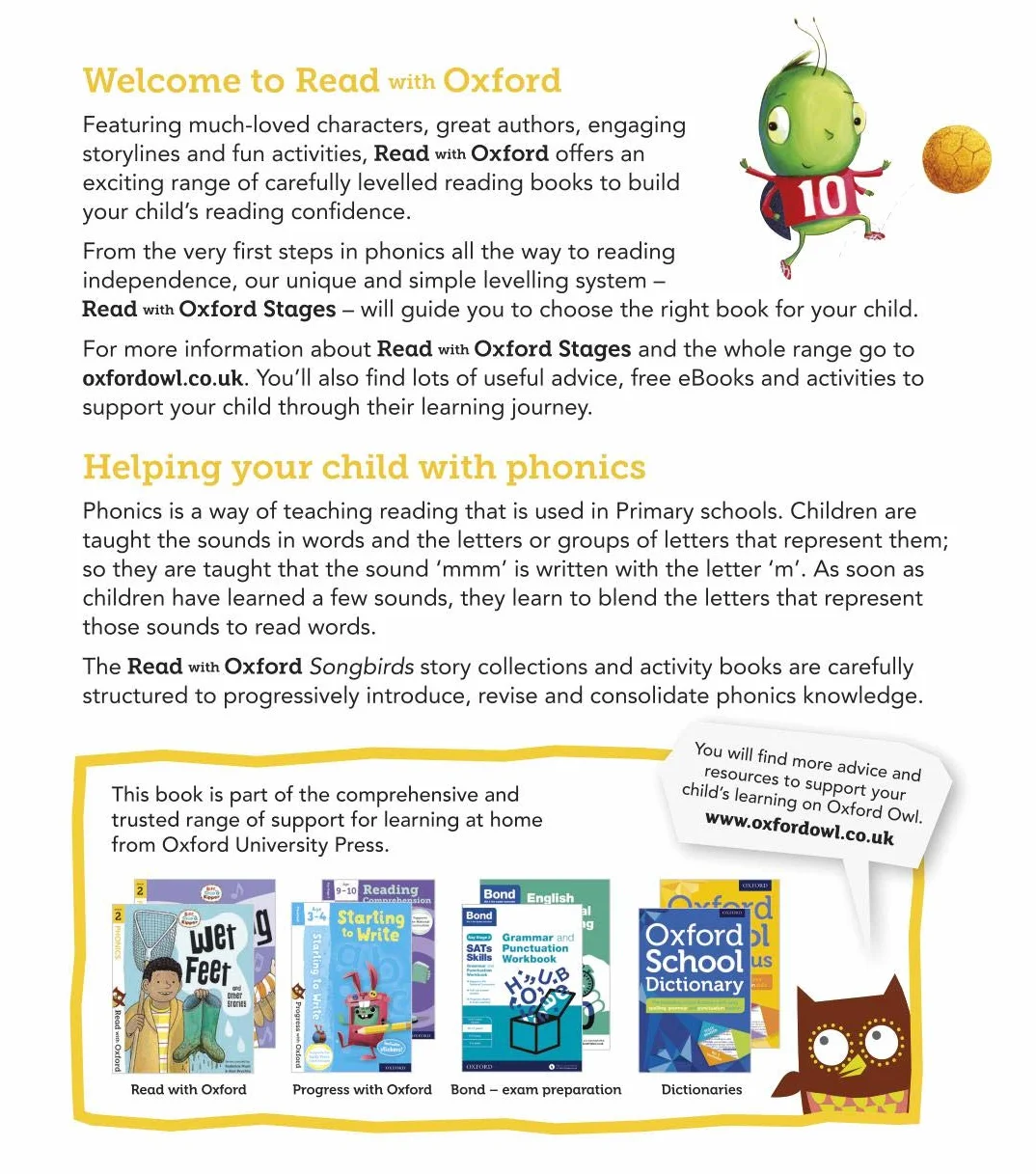 Read with Oxford: Stage 2: Julia Donaldson's Songbirds: Singing Dad and Other Stories
