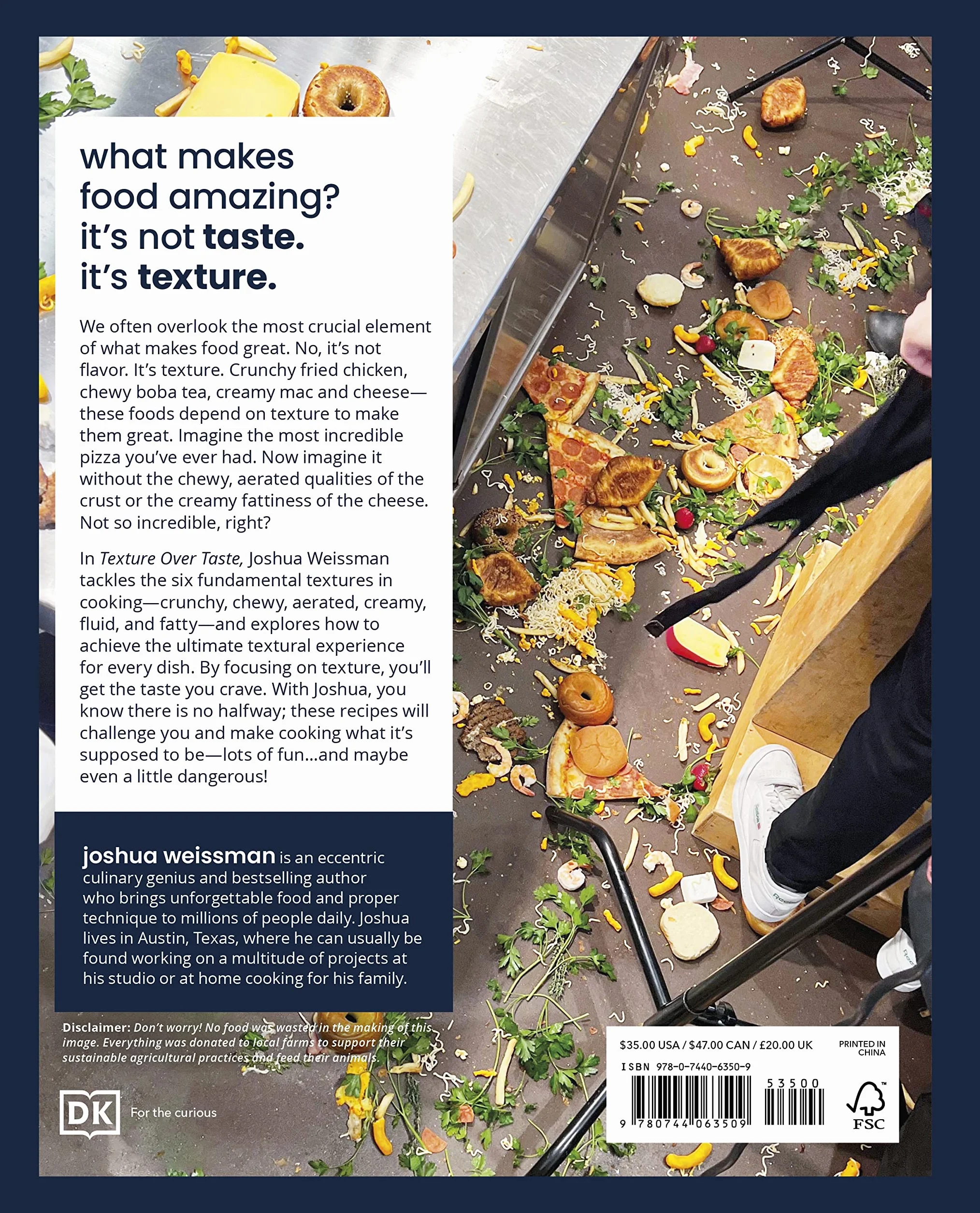 Joshua Weissman: Texture Over Taste