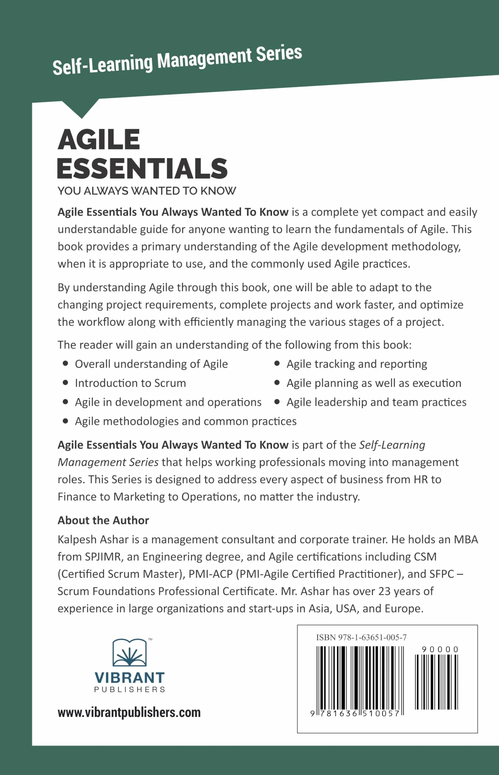 Agile Essentials You Always Wanted To Know: A Beginner's Guide to Scrum, Agile Planning, Execution, Project Management & Agile Methodologies
