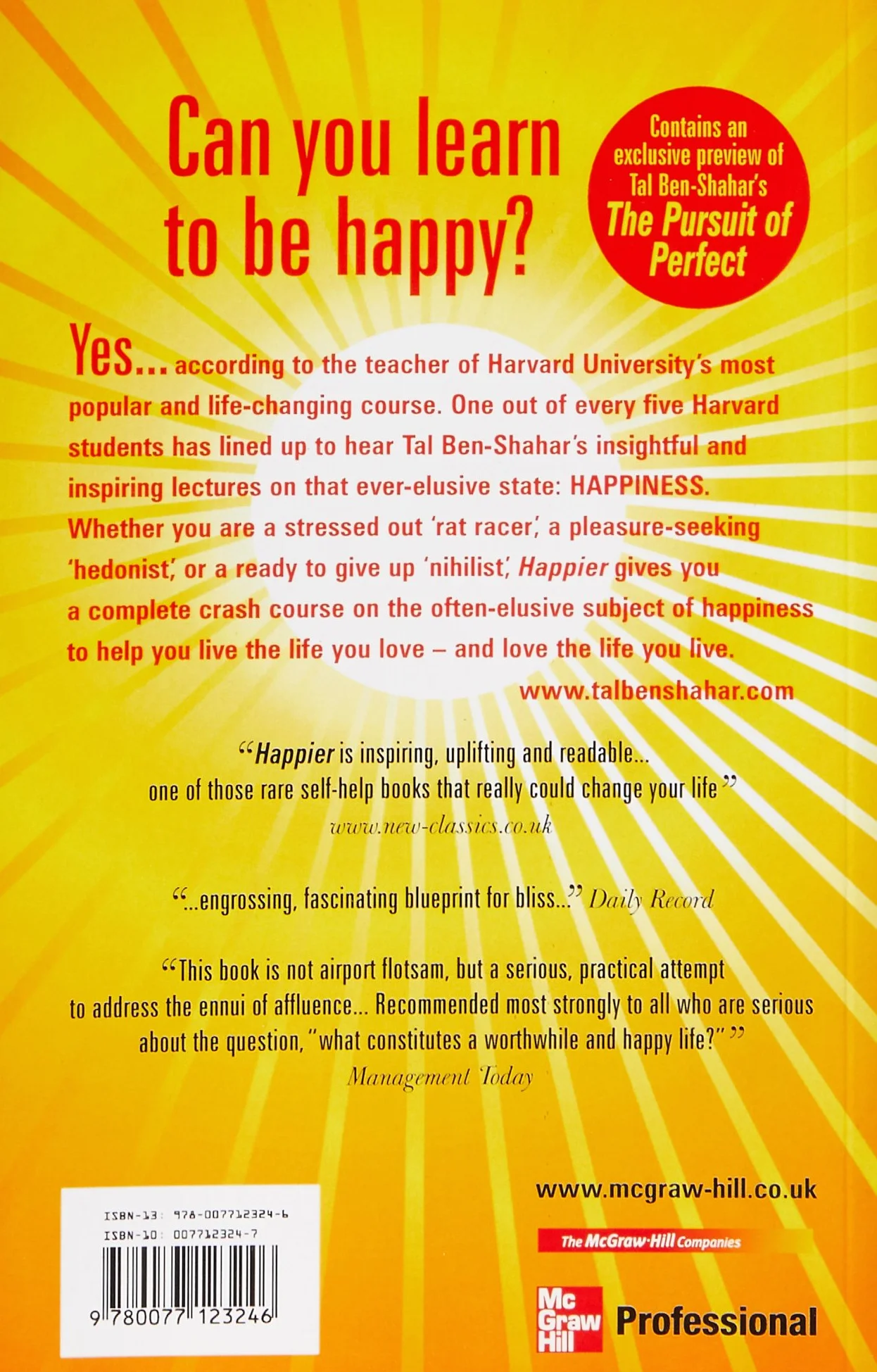 Happier: Can You Learn to be Happy?