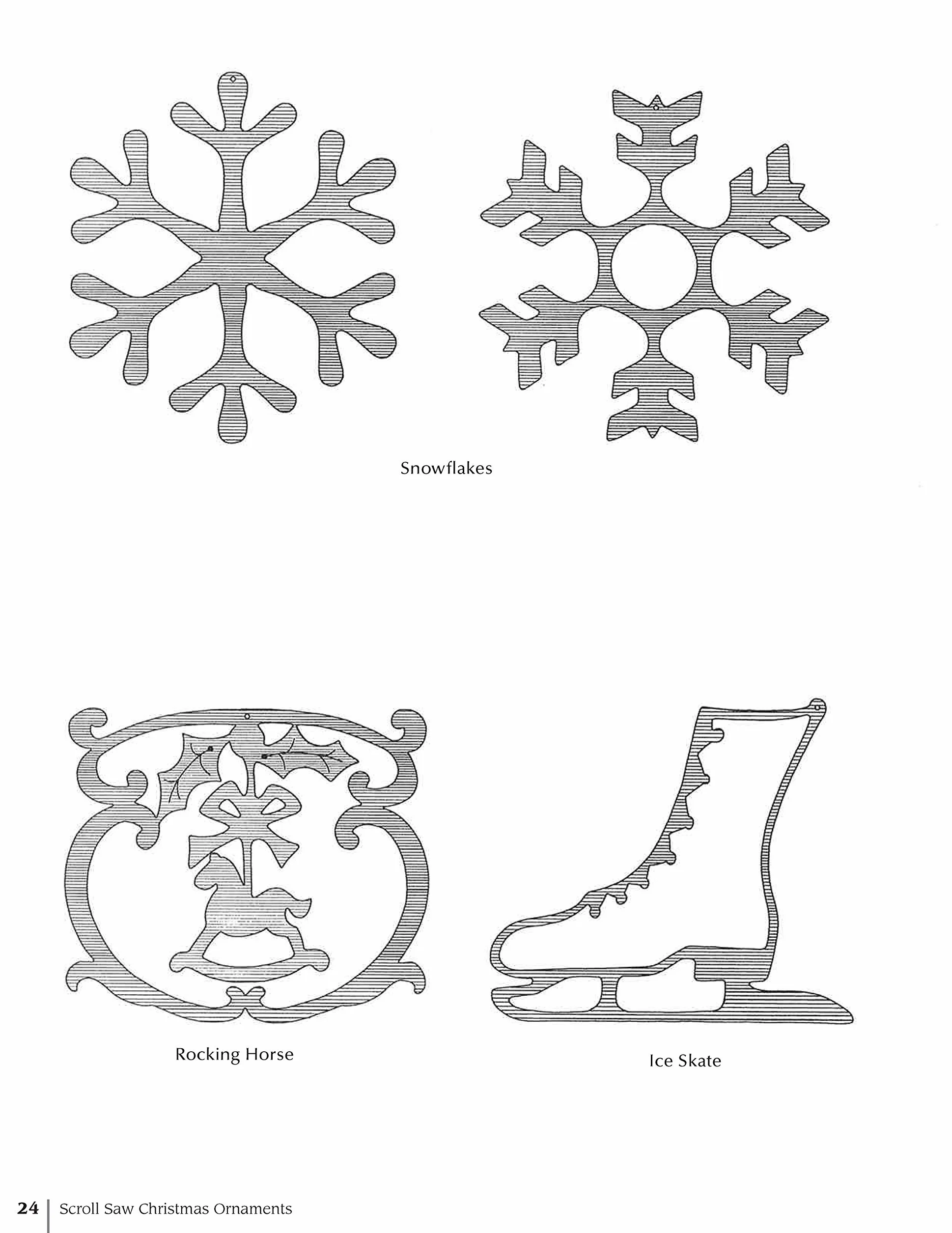 Scroll Saw Christmas Ornaments: More Than 200 Patterns