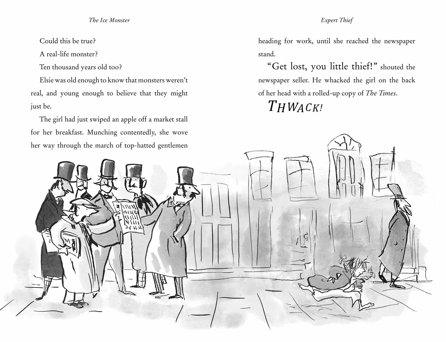 The Ice Monster: A book by David Walliams