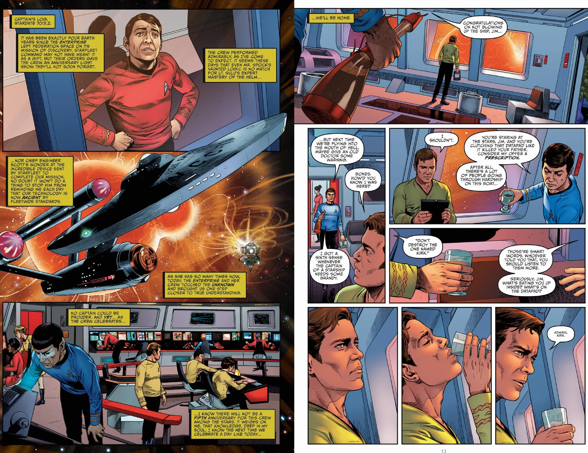 Star Trek: Year Five Deluxe Edition--Book One: 1