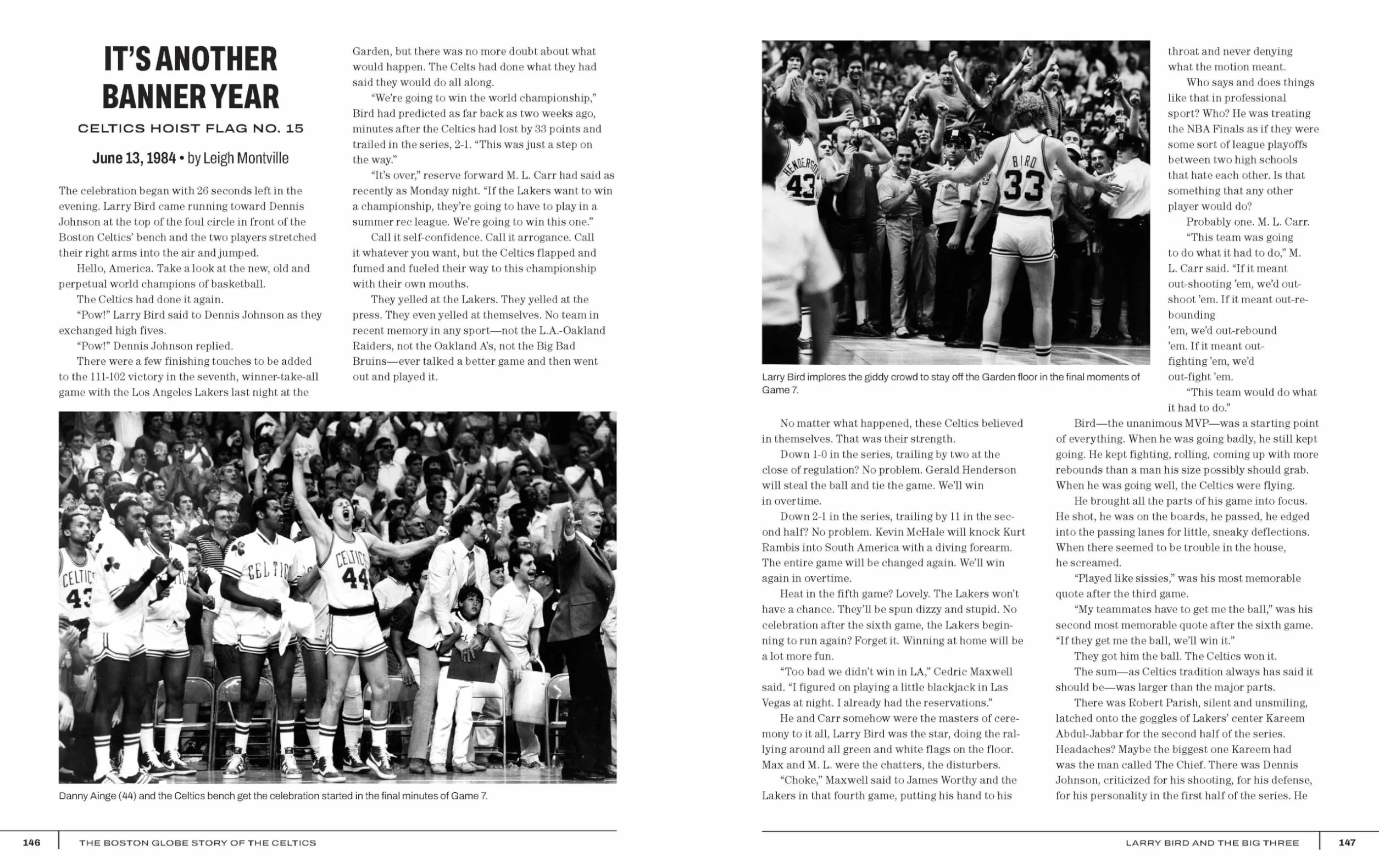 The Boston Globe Story of the Celtics: 1946-Present: The Inside Stories and Acclaimed Reporting on the Nba's Banner Franchise