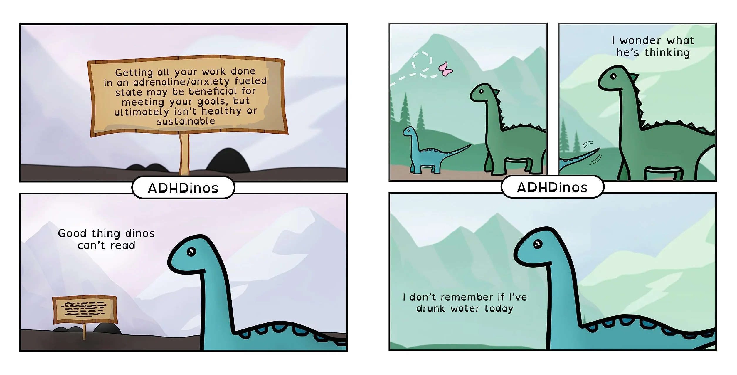 The Land Before Time Management: Adhdinos