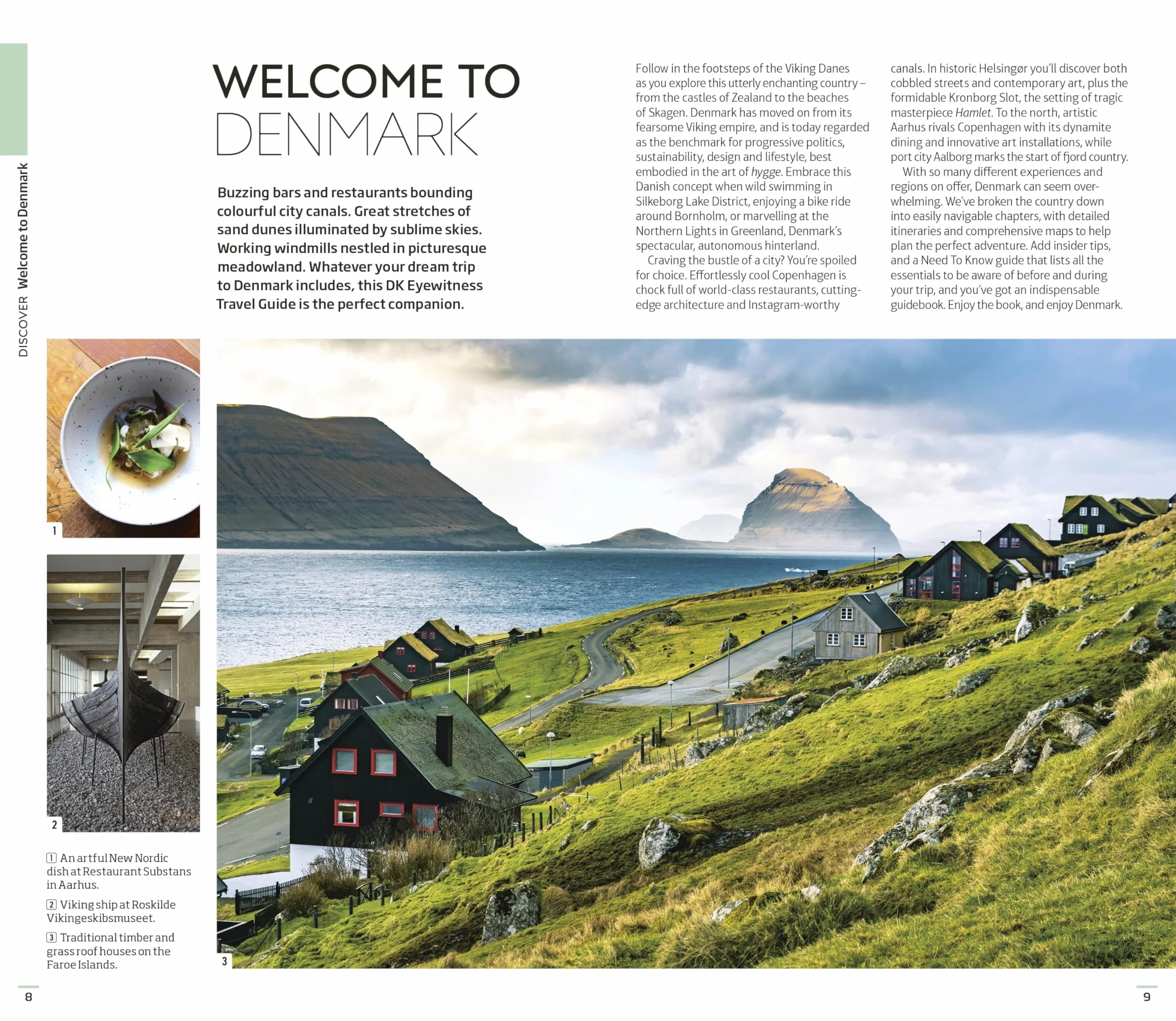 DK Denmark: Must-See Sights. Culture & History. Detailed Maps & Tours. Covers Copenhagen, Aarhus, Faroe Islands