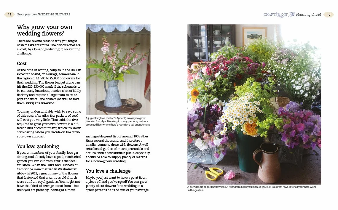 Grow your own Wedding Flowers: How to grow and arrange your own flowers for all special occasions