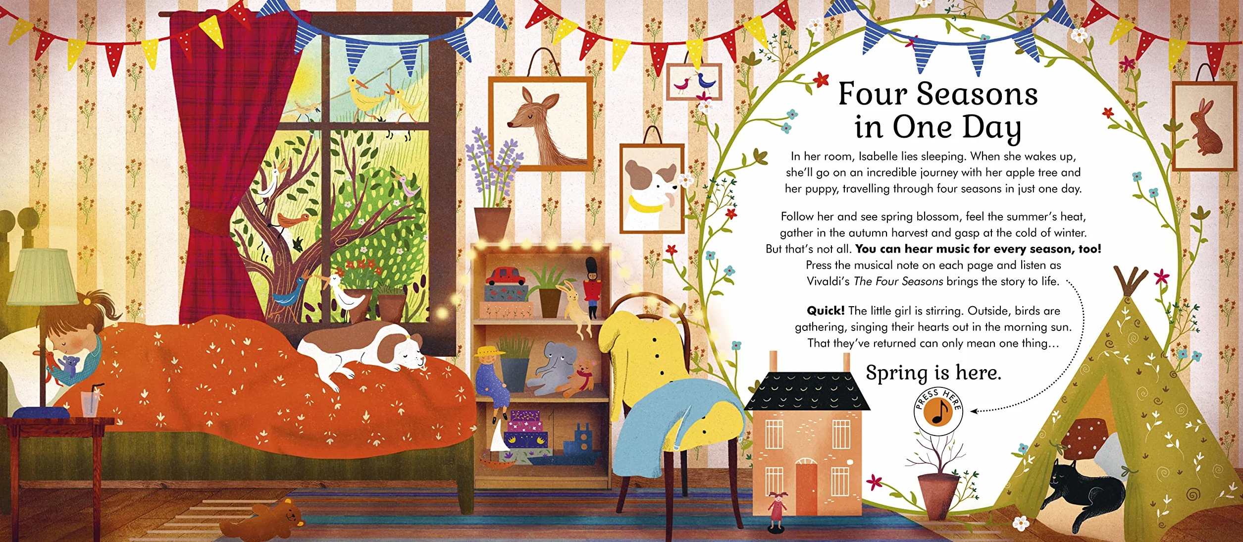 The Story Orchestra Four Seasons in One Day /anglais: Press the Note to Hear Vivaldi's Music: 1