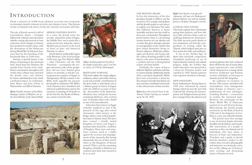 A History of the Jewish People: The Epic 4,000-Year Story of the Jews, from the Ancient Patriarchs and Kings Through Centuries-Long Persecution to the Growth of a Worldwide Culture