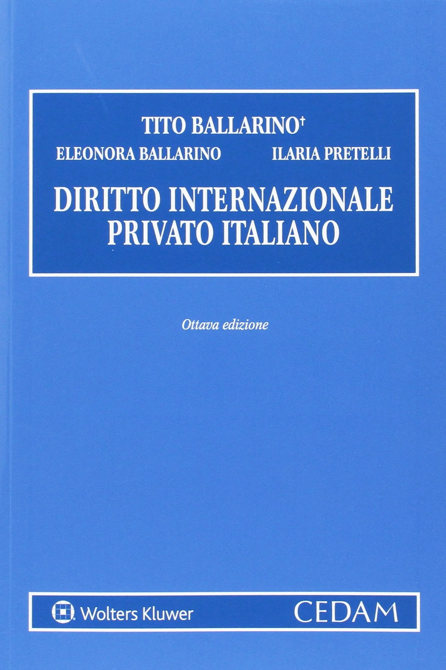 Manuale di diritto internazionale privato
