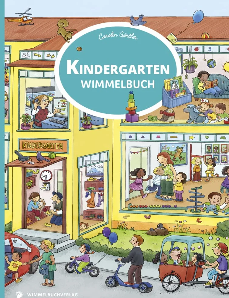 Kindergarten Wimmelbuch Bilderbuch ab 3 Jahren