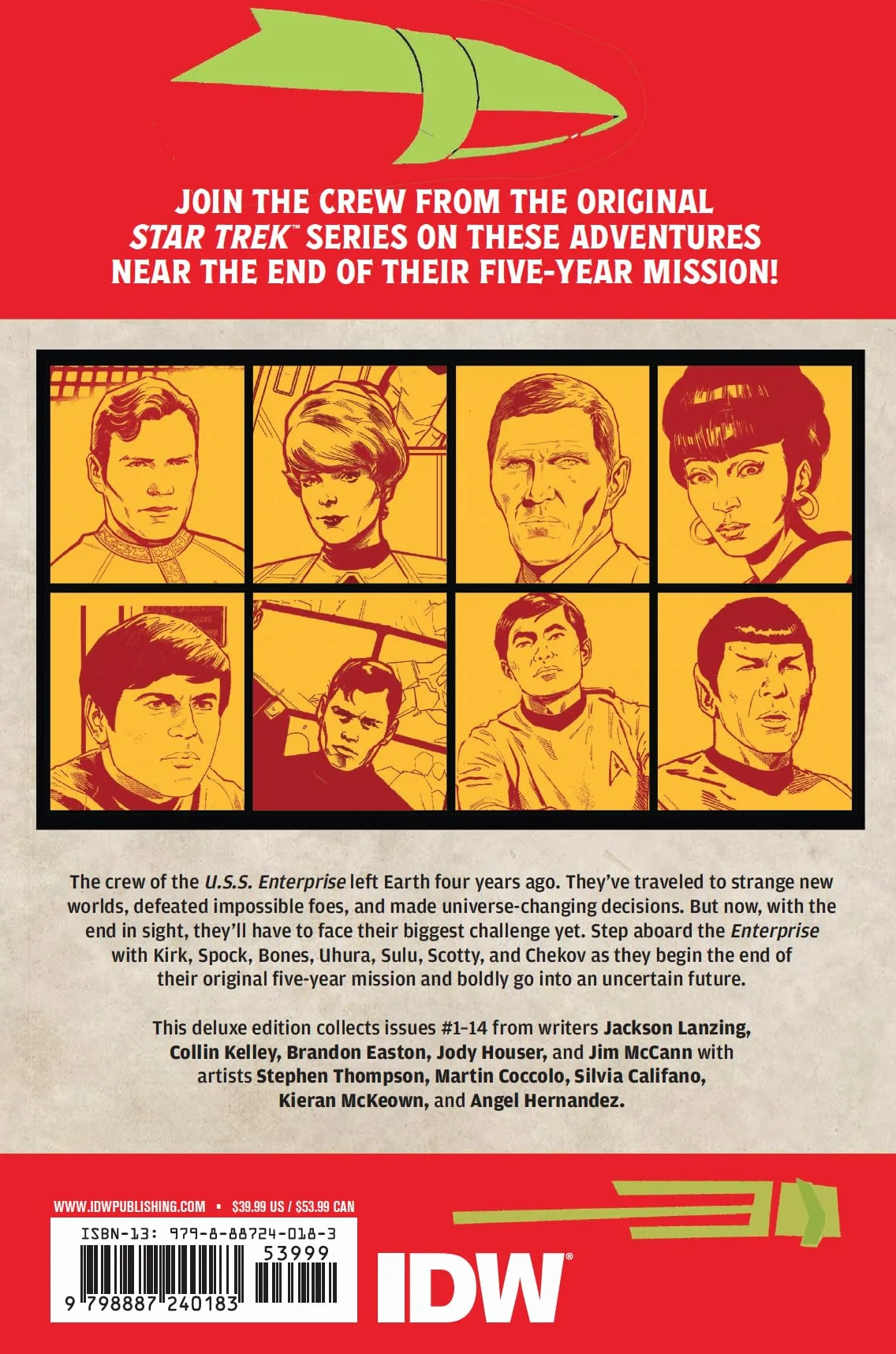 Star Trek: Year Five Deluxe Edition--Book One: 1