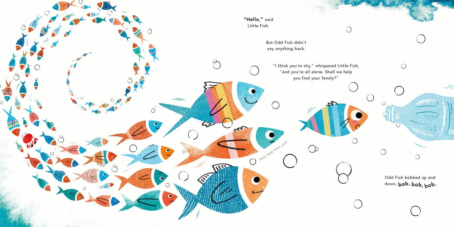 The Odd Fish: Children’s Picture Book About Ocean Plastic Pollution & Environment