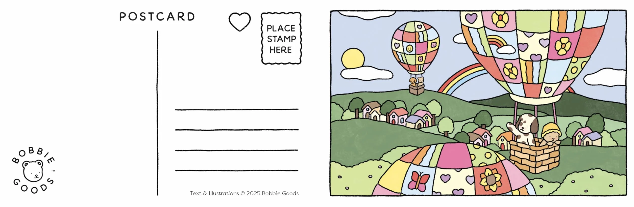 Bobbie Goods Postcard Coloring Book: 20 Postcards