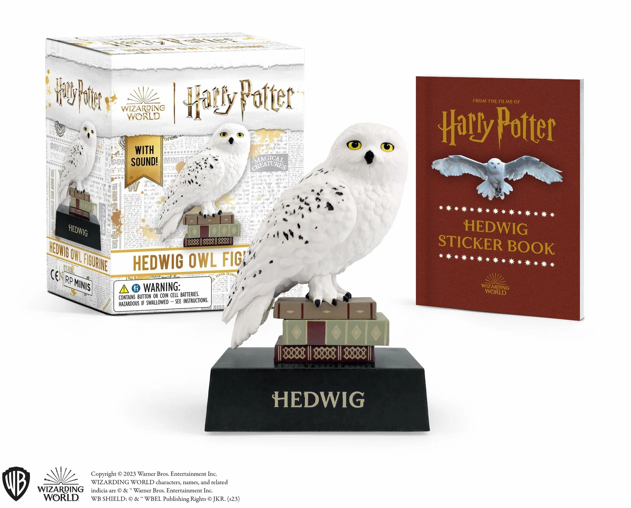 Harry Potter: Hedwig Owl Figurine : With Sound!