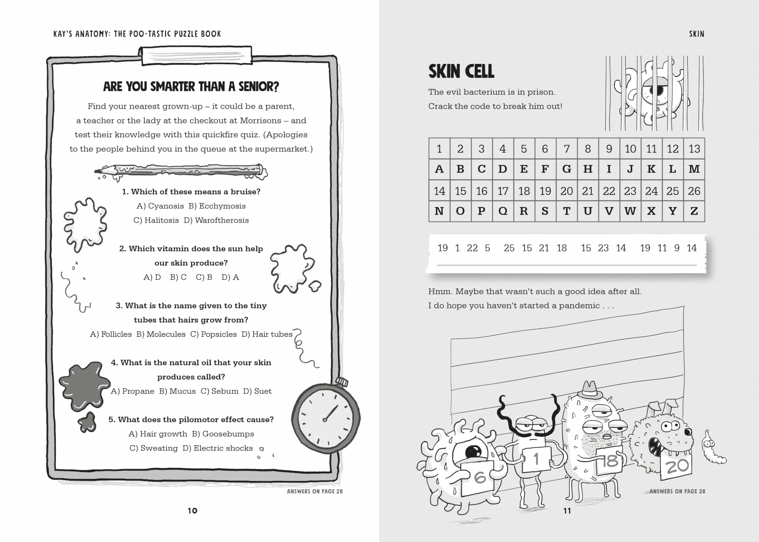 Kay's Anatomy: The Poo-tastic Puzzle Book: A hilarious and fact-filled activity book from the bestselling author