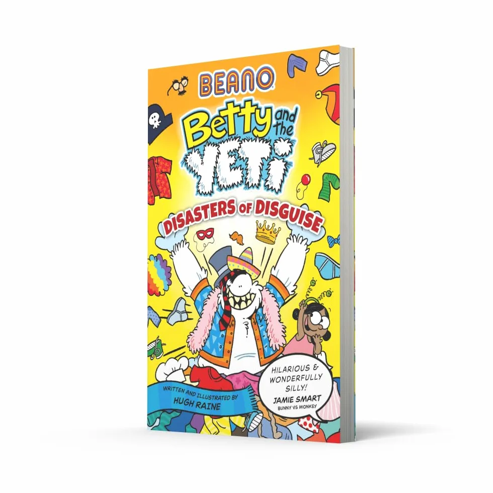 BEANO Betty and the Yeti: Disasters of Disguise: Book 3 of the new official Beano children’s illustrated funny graphic novel series – perfect for kids aged 6, 7, 8, 9 & 10