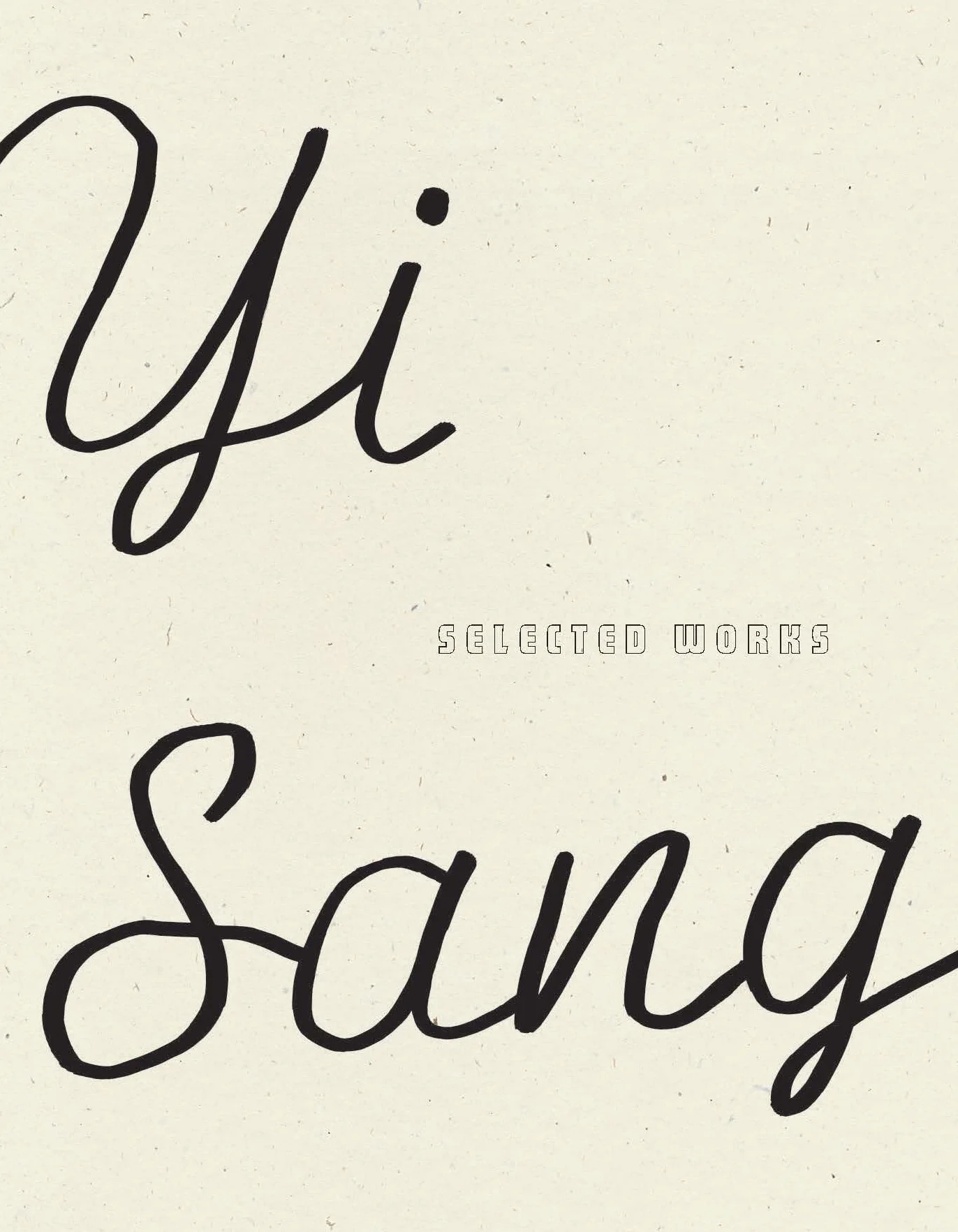 Yi Sang: Selected Works