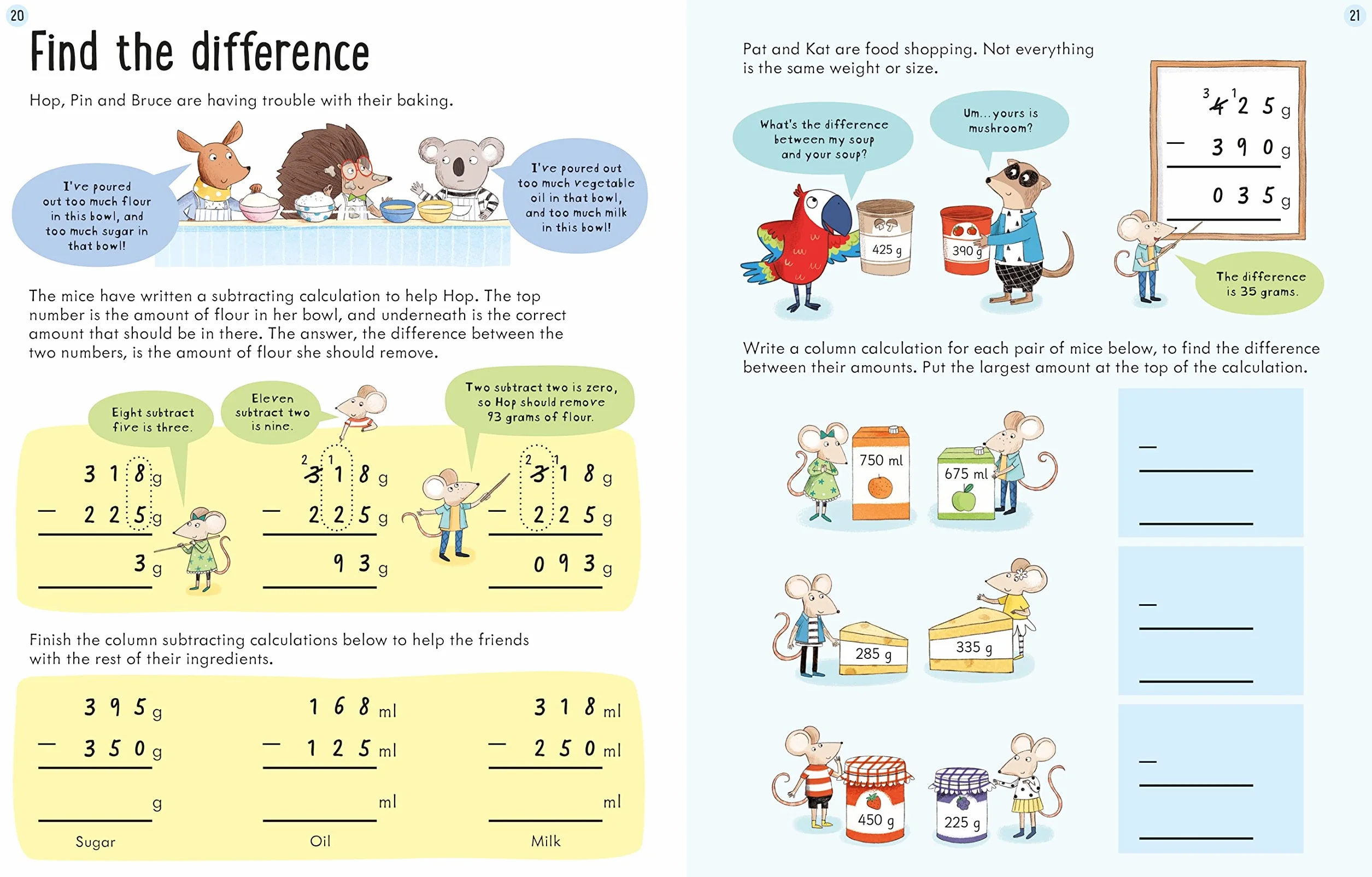 Usborne Workbooks Adding and Subtracting 7-8: 1