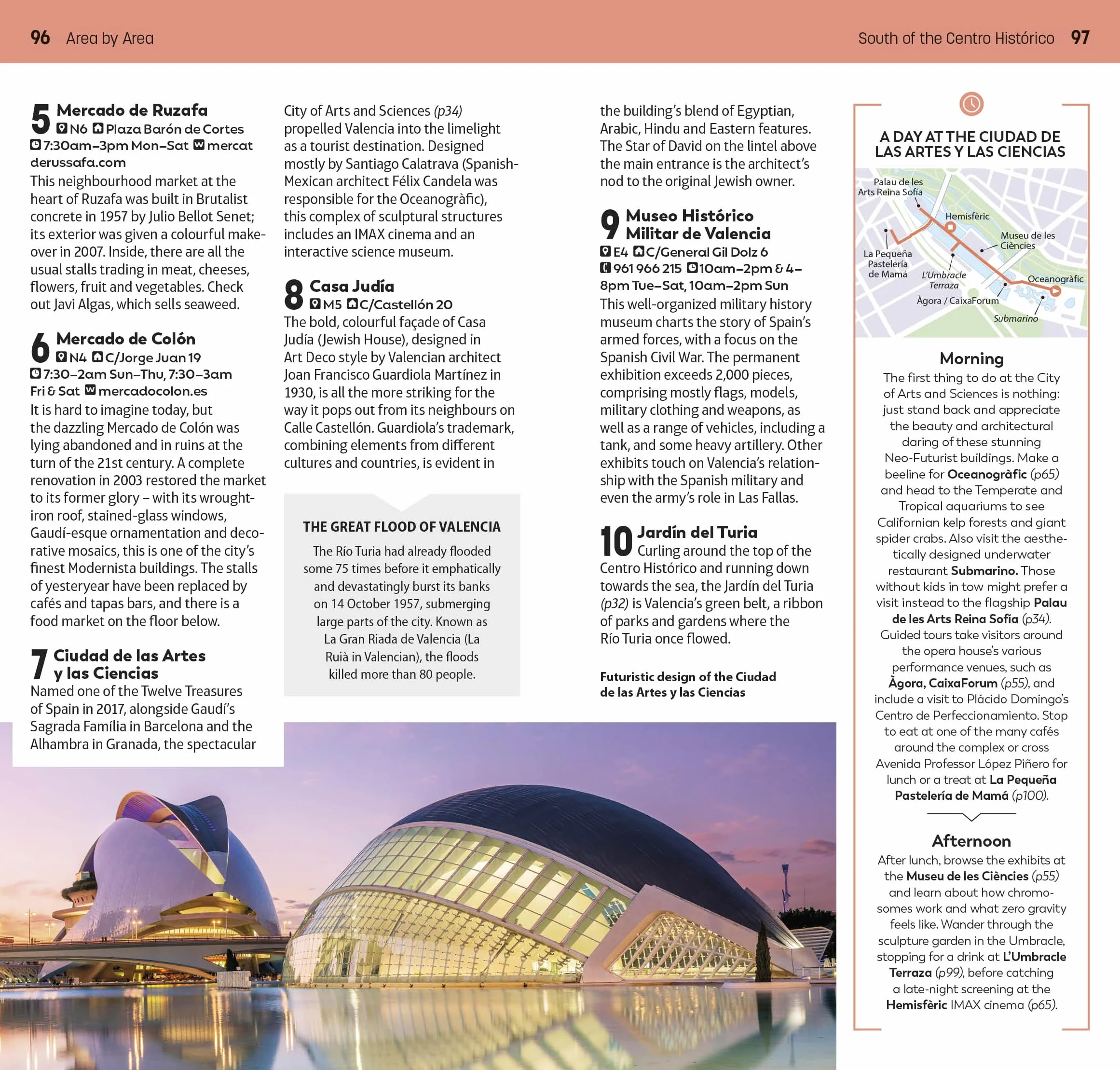 DK Top 10 Valencia: Top 10 lists for your perfect trip, plus an all-weather folded map