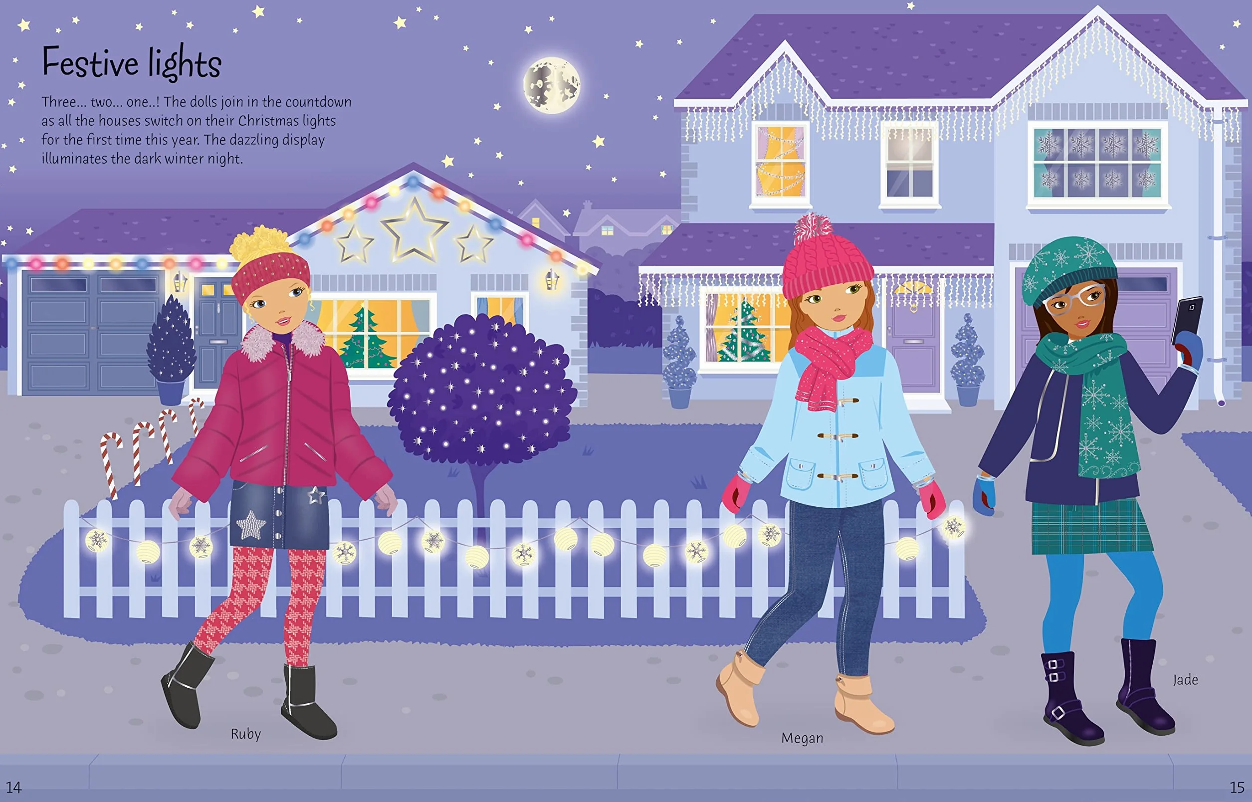 Sticker Dolly Dressing Winter Wonderland
