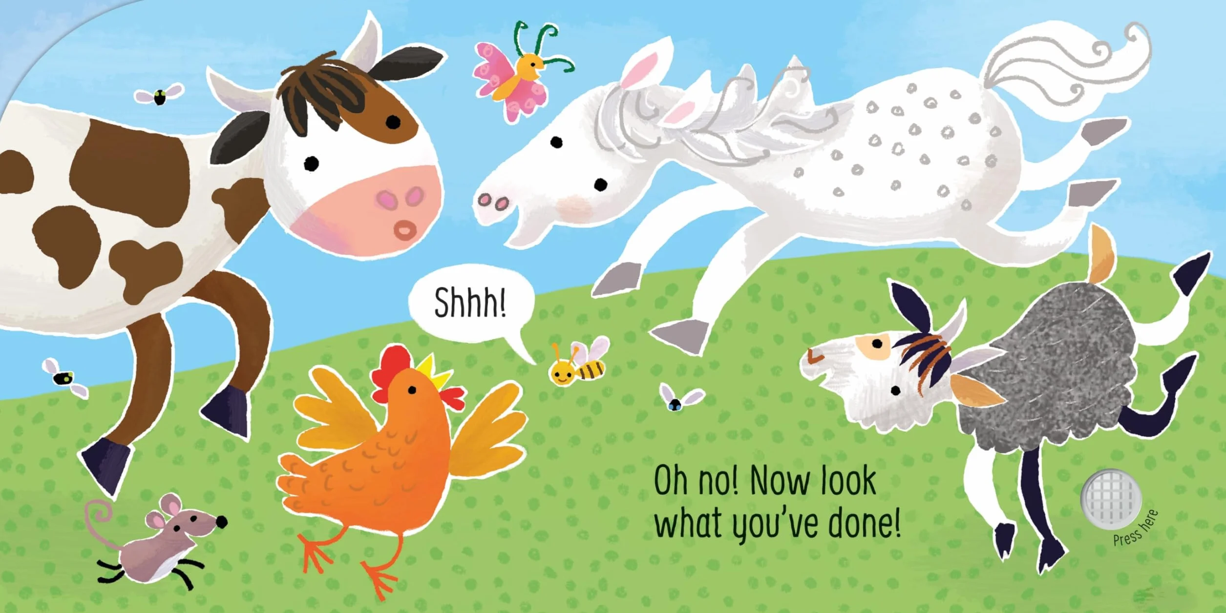 Don't Tickle the Cow!