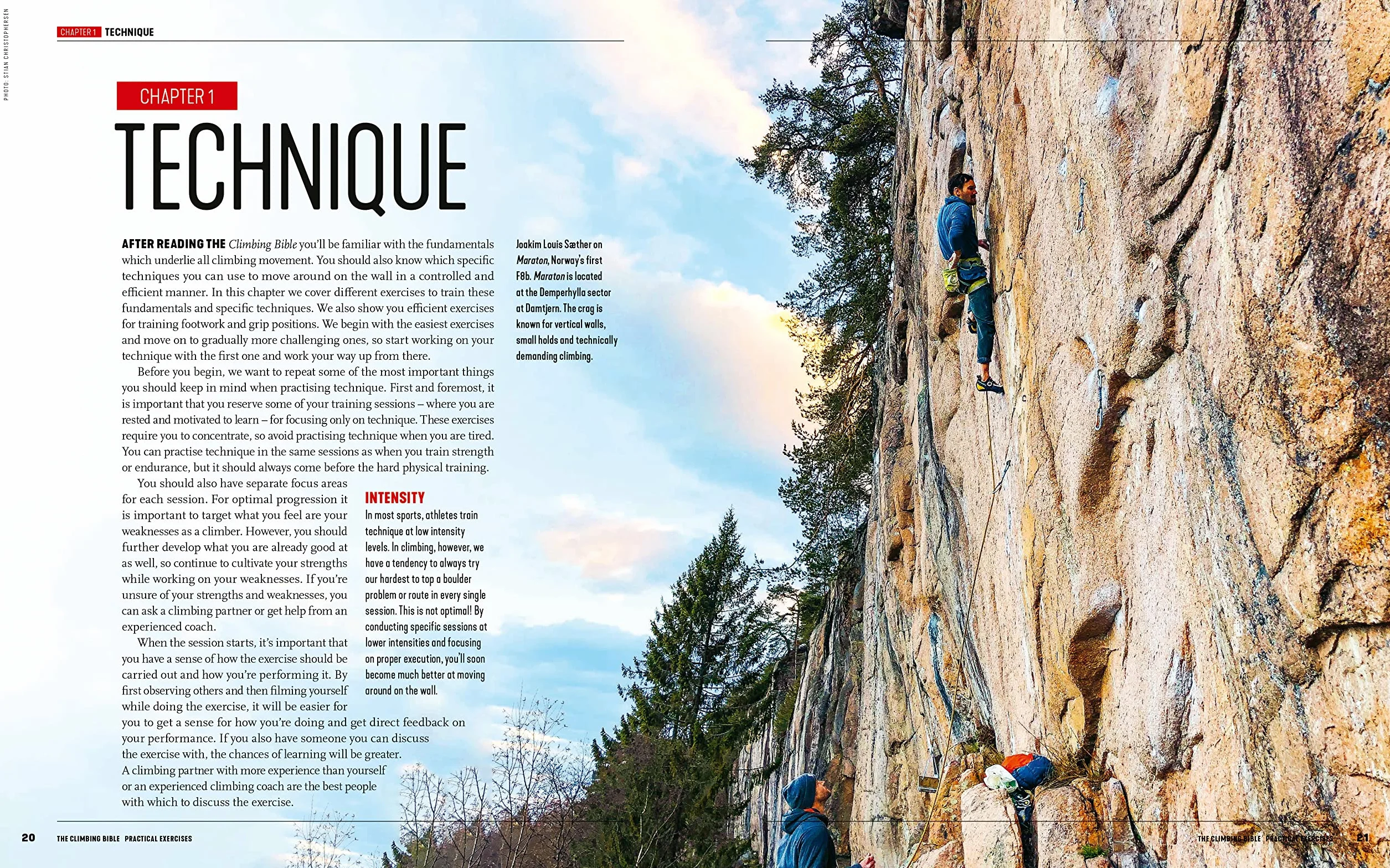 The Climbing Bible: Practical Exercises: Technique and Strength Training for Climbing: 2