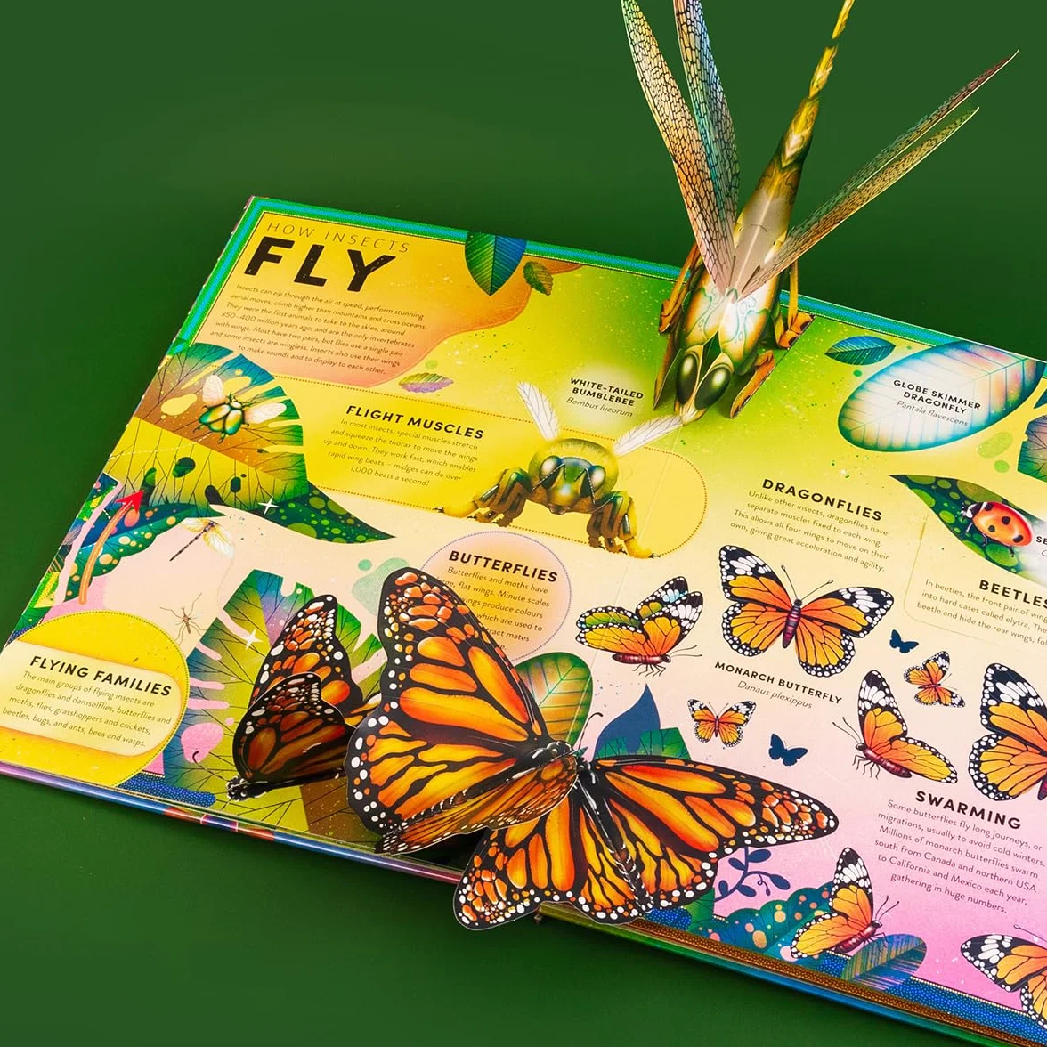 The Incredible Pop-up Bug: With 20 flaps to lift and GIANT pop-ups