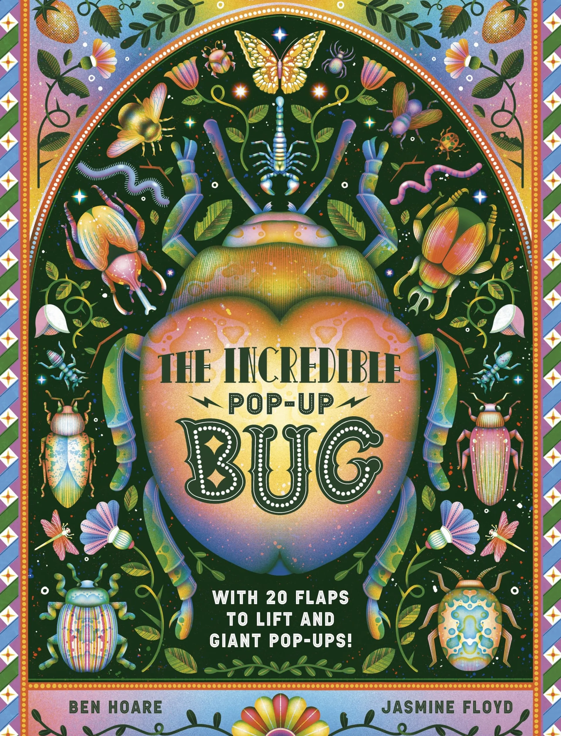 The Incredible Pop-up Bug: With 20 flaps to lift and GIANT pop-ups