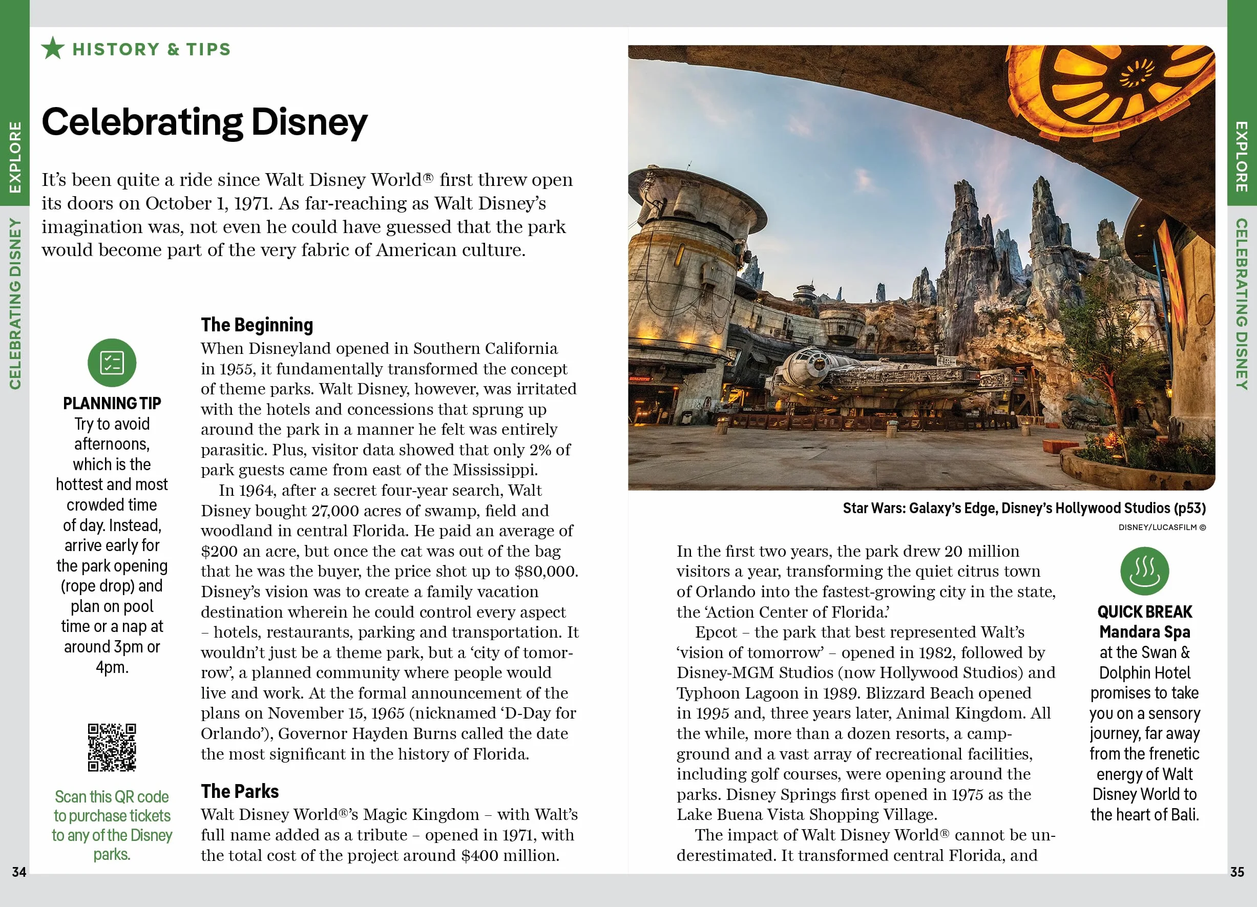 Pocket Orlando & Walt Disney World Resort 4ed -anglais-: Discover Twice the Region in Half the Time | Top Sights | Maps & Walking Tours | Covers The Magic Kingdom, Disney's Hollywood Studios and more