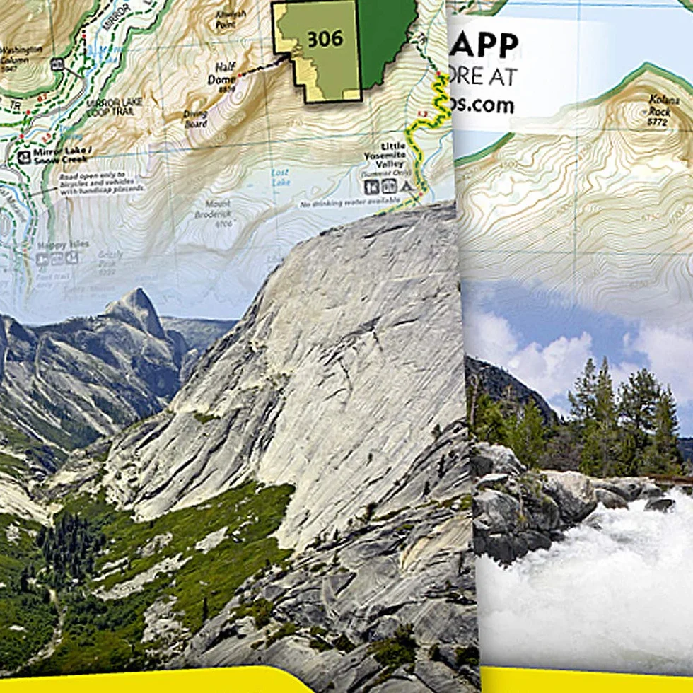 Yosemite National Park (Map Pack): Trails Illustrated Maps
