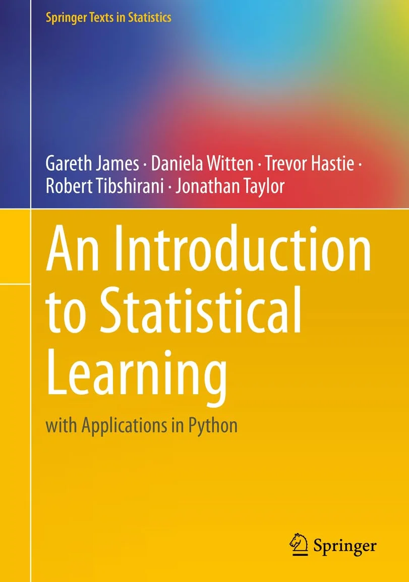 An Introduction to Statistical Learning: with Applications in Python