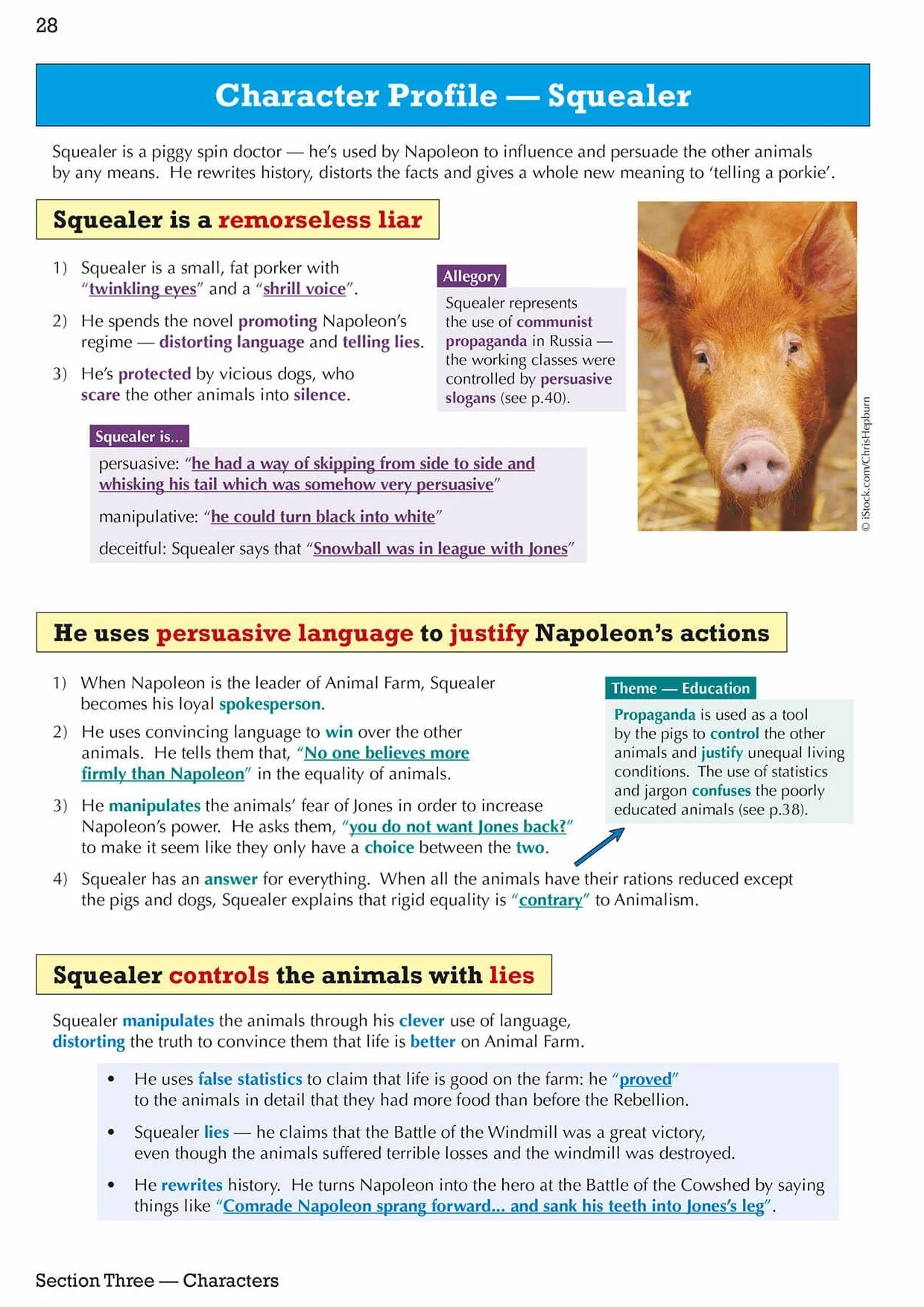 Grade 9-1 GCSE English Text Guide - Animal Farm