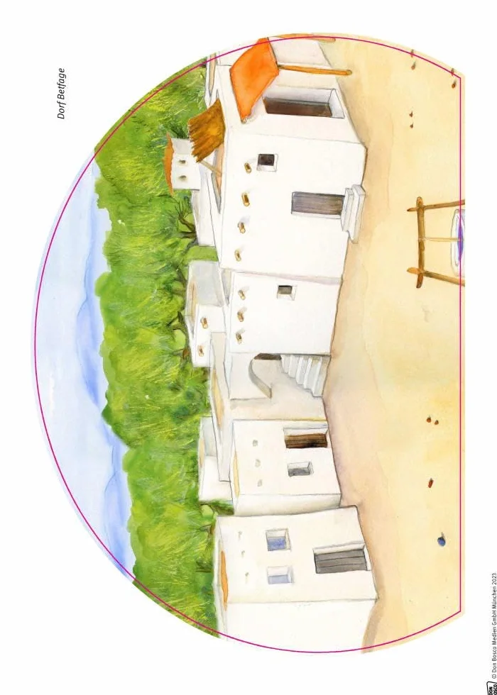 Palmsonntag: Jesus zieht in Jerusalem ein. Erzählschienen-Figurenset: Ausgestanzte Spielfiguren und Skript. Religionspädagogik in Kindergarten und ... Vorlagen und Anleitung für Kinder ab 4