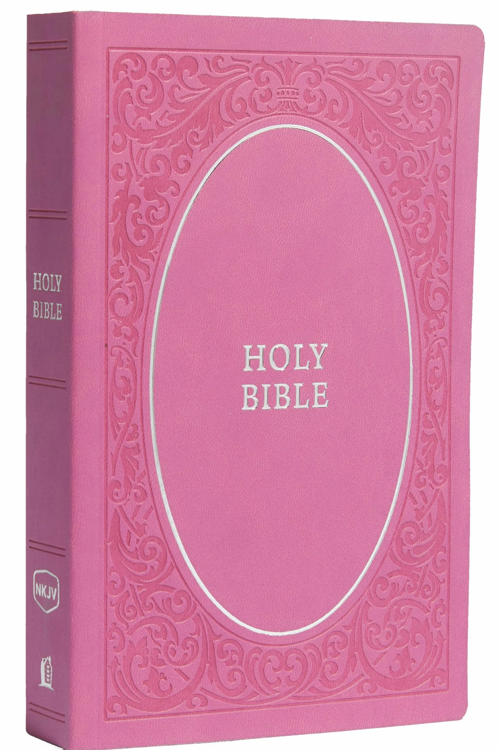 NKJV, Holy Bible, Soft Touch Edition, Imitation Leather, Pink, Comfort Print: Holy Bible, New King James Version
