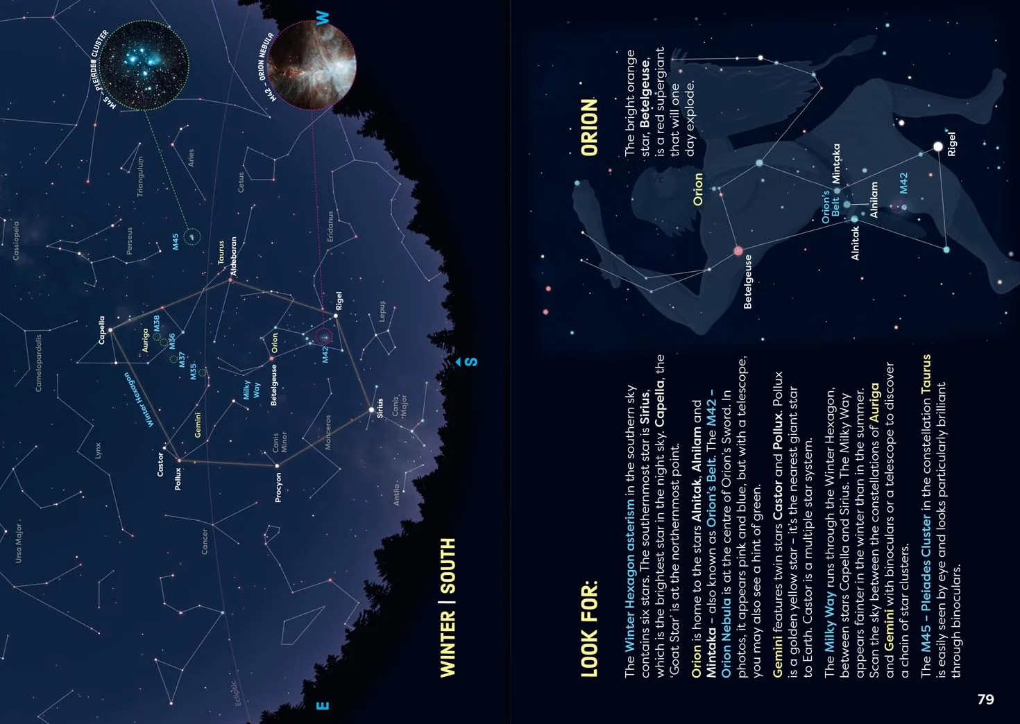 Children's Guide to the Night Sky: 100 Things to See in Space