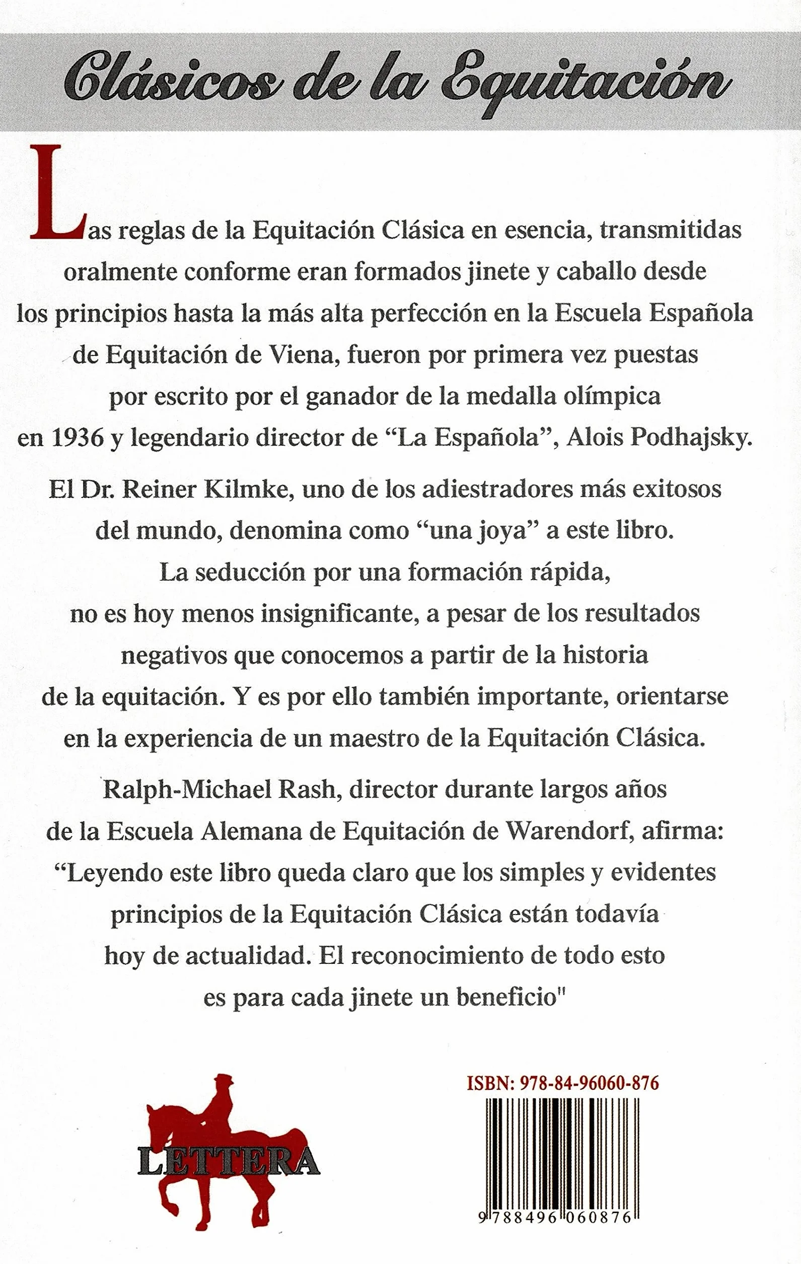La equitación clásica