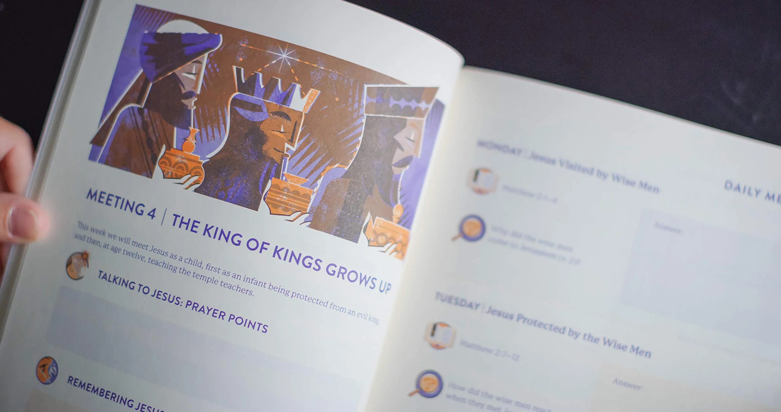 Meeting with Jesus: A Daily Bible Reading Plan for Kids