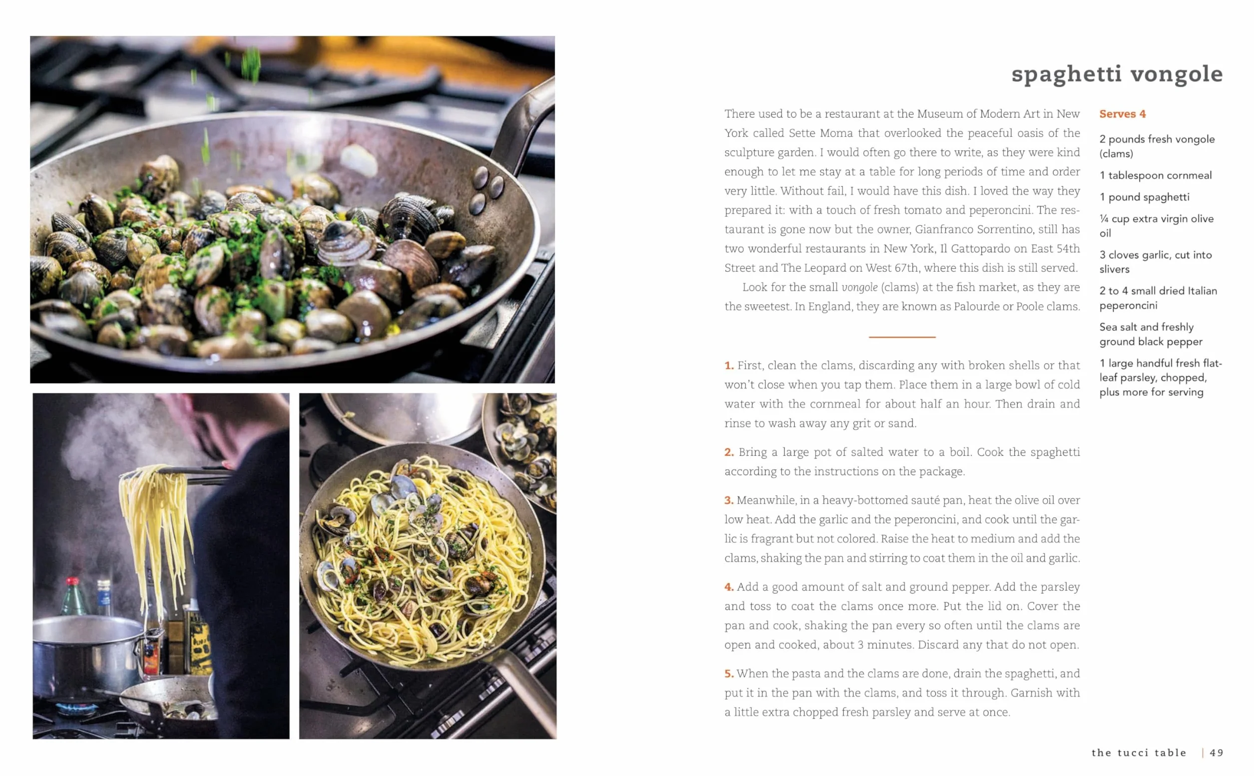 The Tucci Table: Taste
