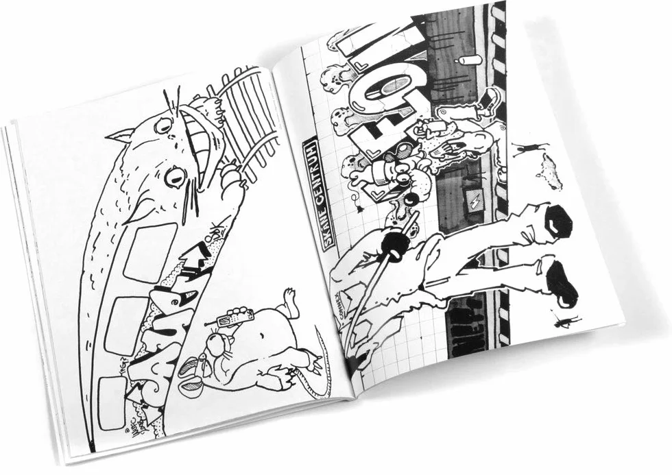 Graffiti Coloring Book /anglais
