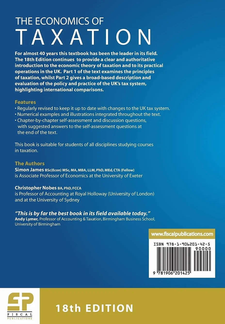 Economics of Taxation
