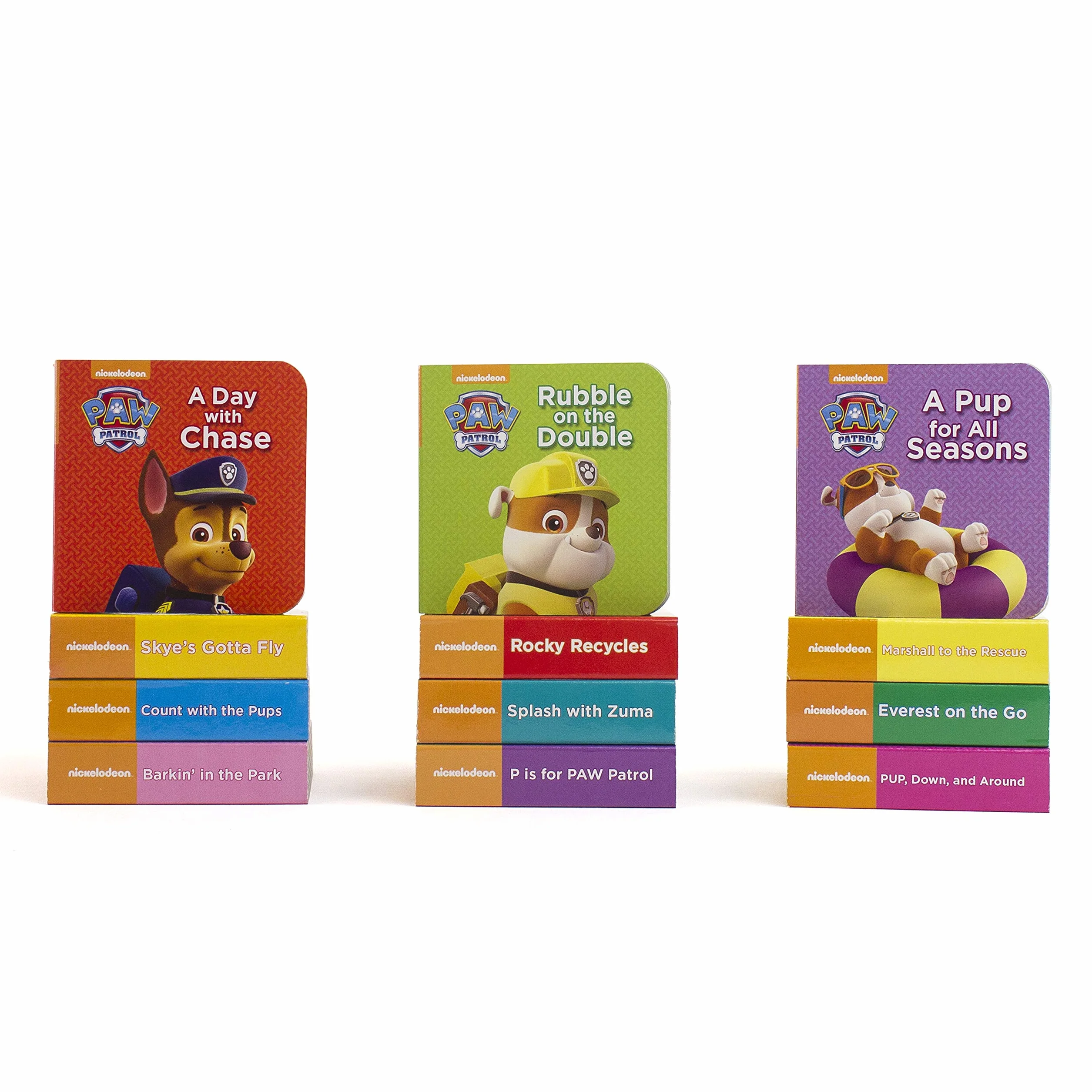 Nickelodeon Paw Patrol: 12 Board Books