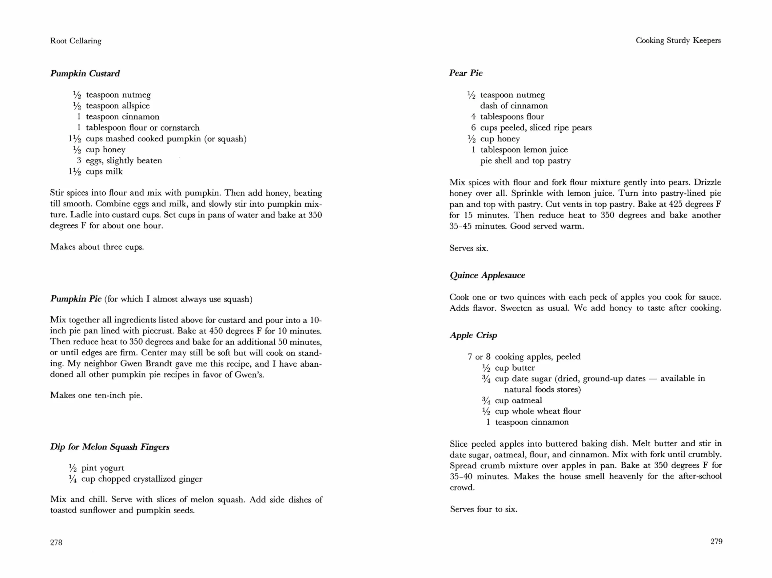 Root Cellaring: Natural Cold Storage of Fruits & Vegetables