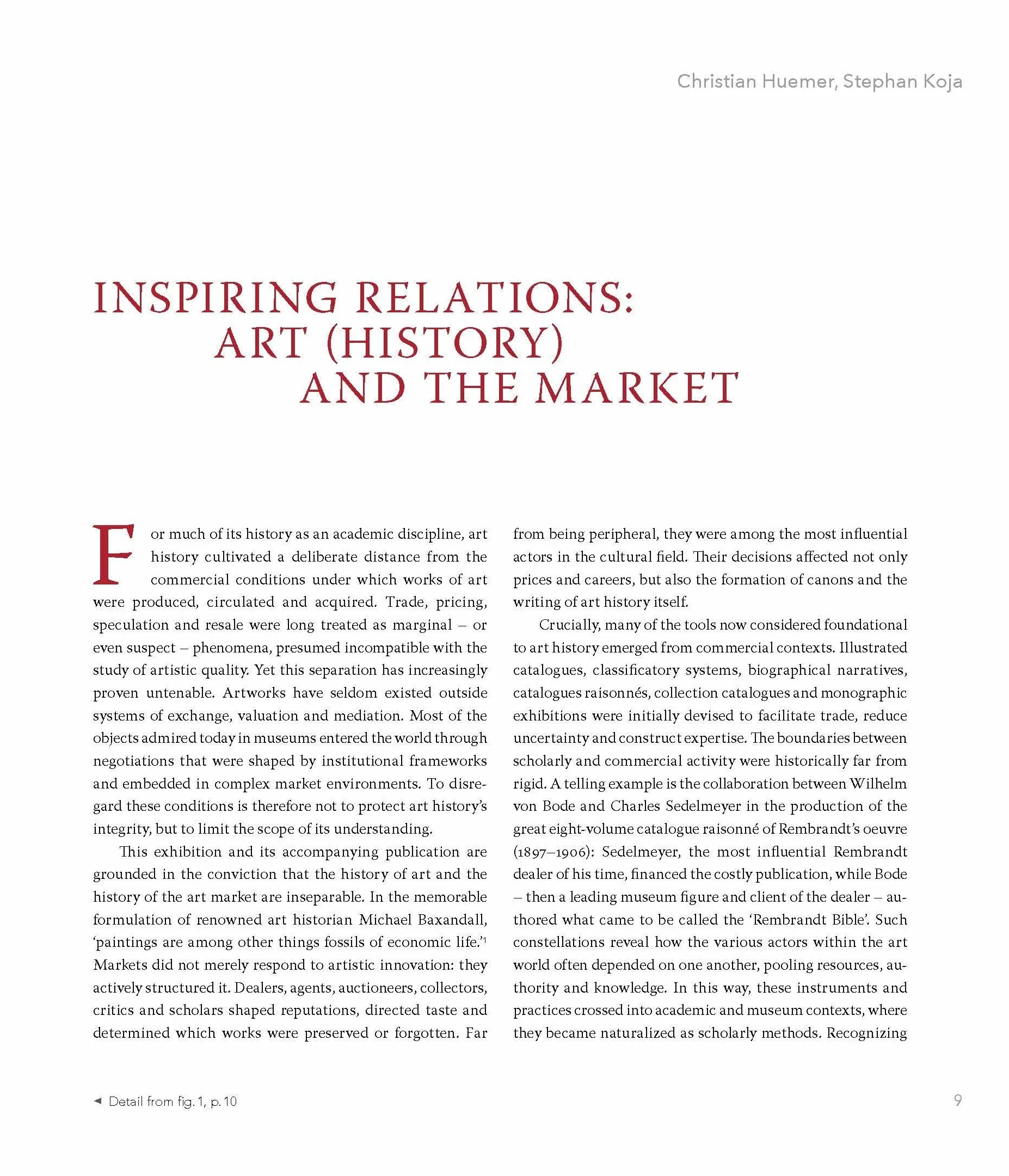 Dealing in splendour: A History of the European Art Market