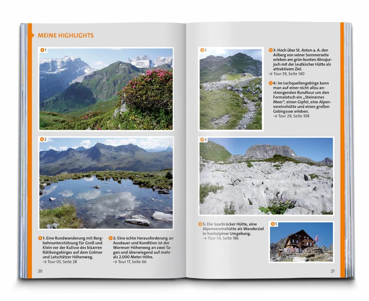 KOMPASS Wanderführer Montafon, Arlberg, Silvretta, 60 Touren mit Extra-Tourenkarte: GPS-Daten zum Download: 5604
