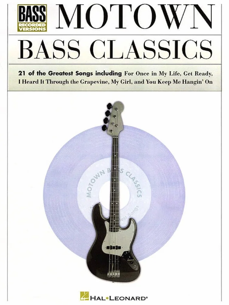 Motown bass classics - guitare basse - recueil