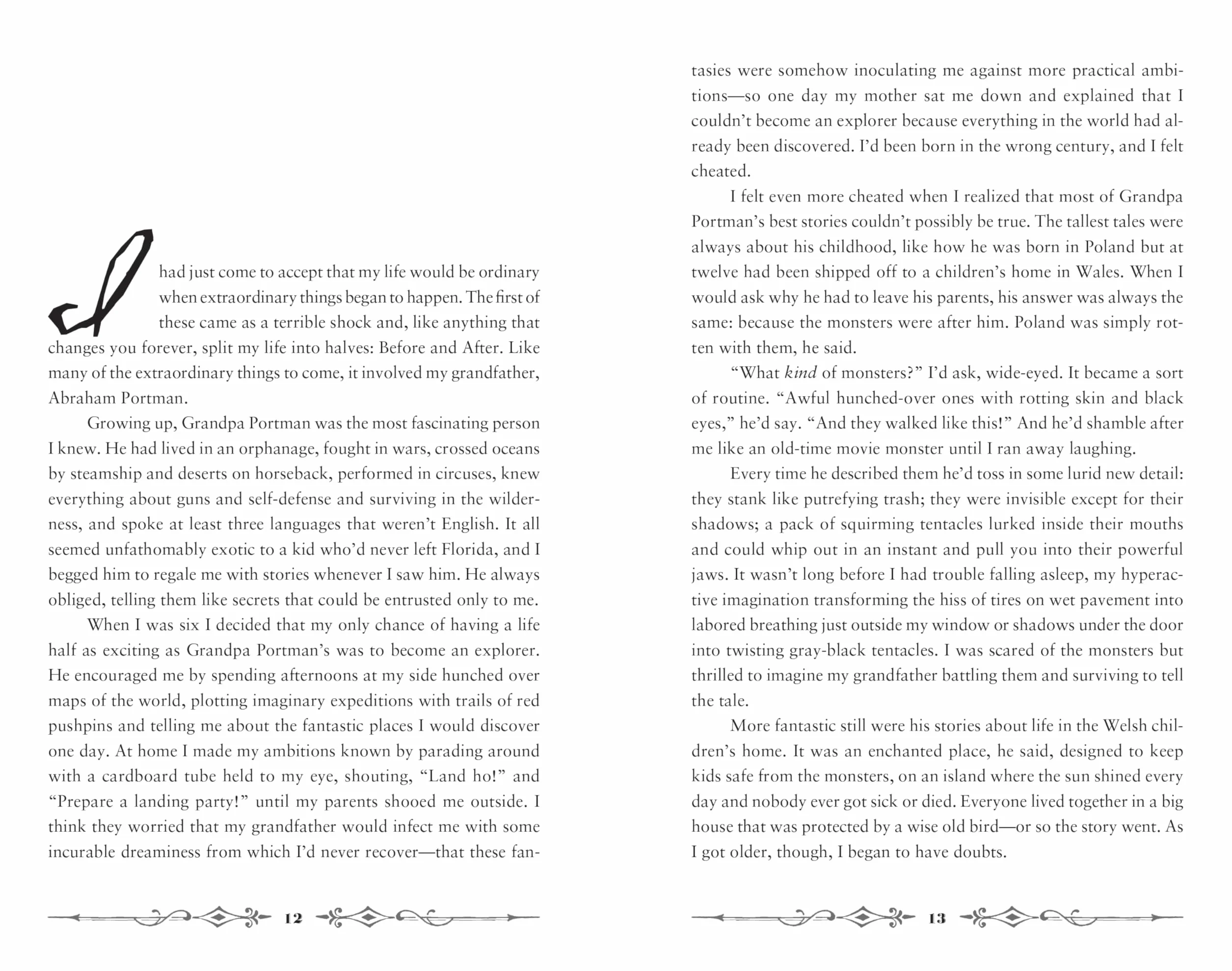 Miss Peregrine's Home for Peculiar Children: Ransom Riggs: 1