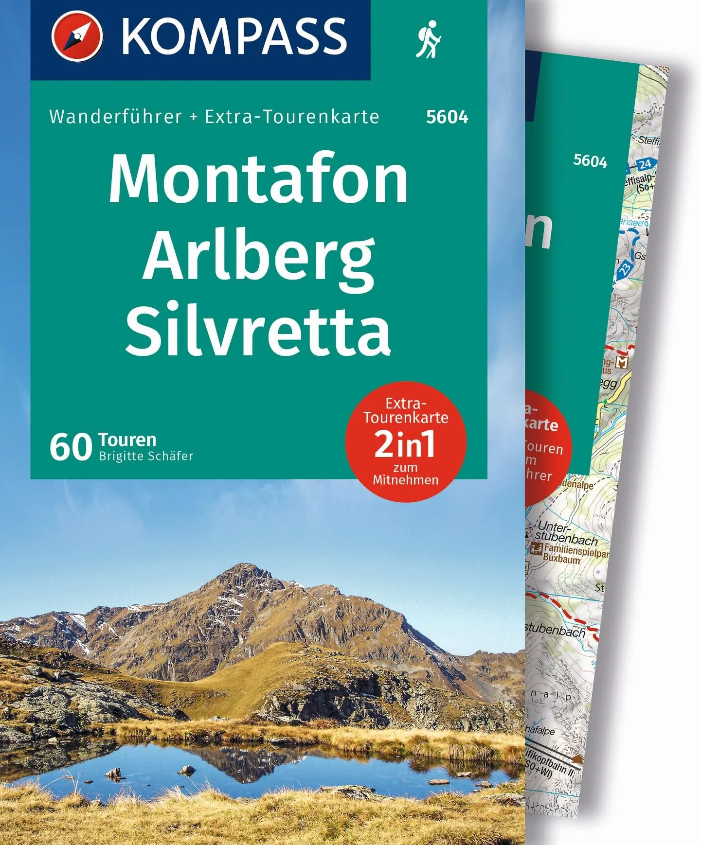 KOMPASS Wanderführer Montafon, Arlberg, Silvretta, 60 Touren mit Extra-Tourenkarte: GPS-Daten zum Download: 5604